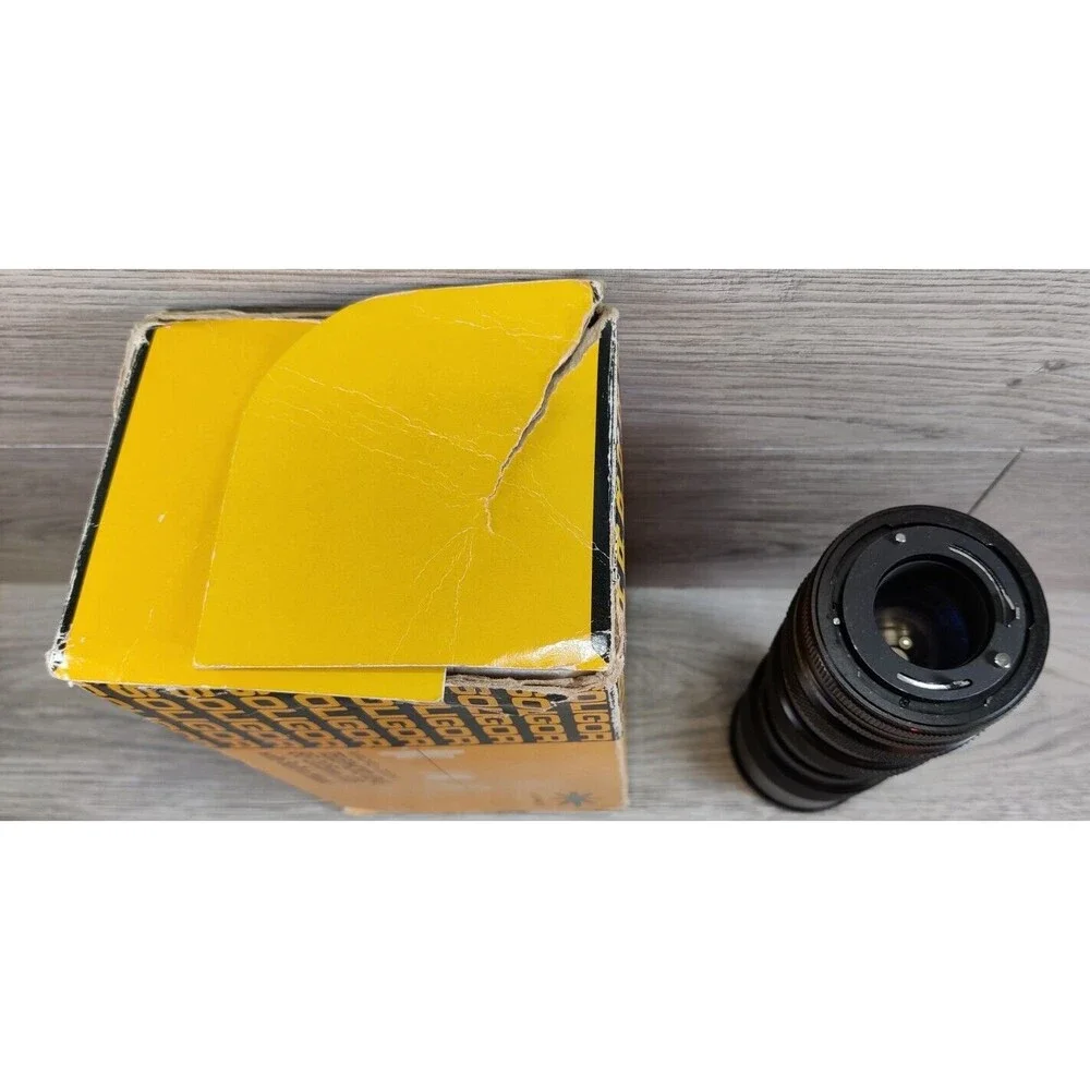 Vintage Soligor 85-205mm f3.8 Zoom Lens Canon FD Mount w/ Original Box PARTS